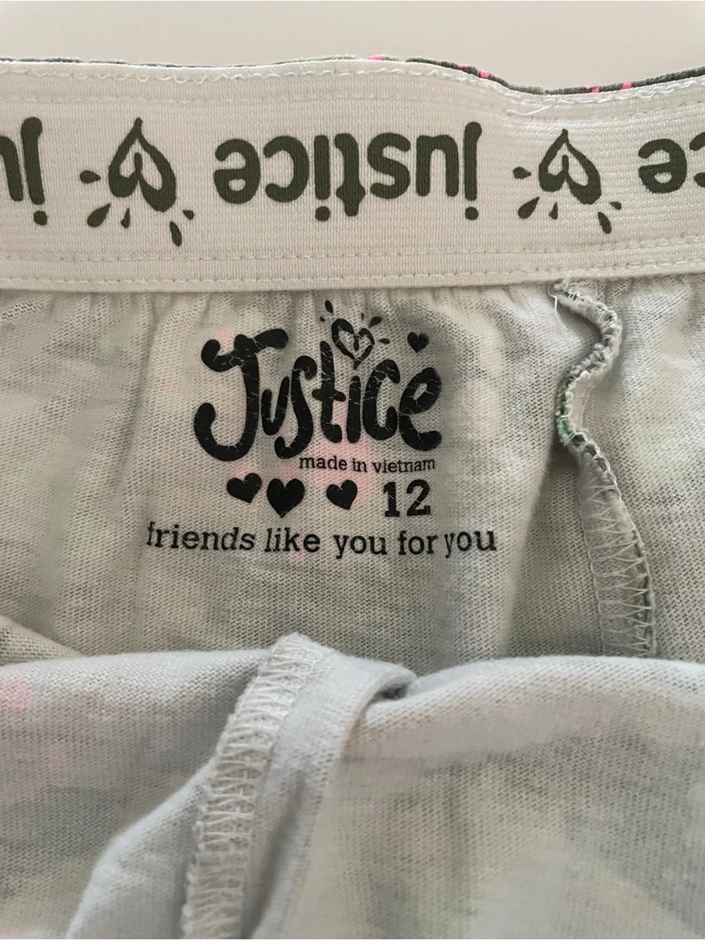 Justice Girls Camo Shorts (Bundle of 2) Size 12